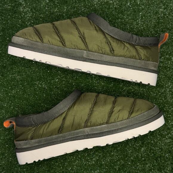 UGG Tasman LTA Burnt Olive Men’s 9 Sheepskin Comfort Slippers NEW main image 4